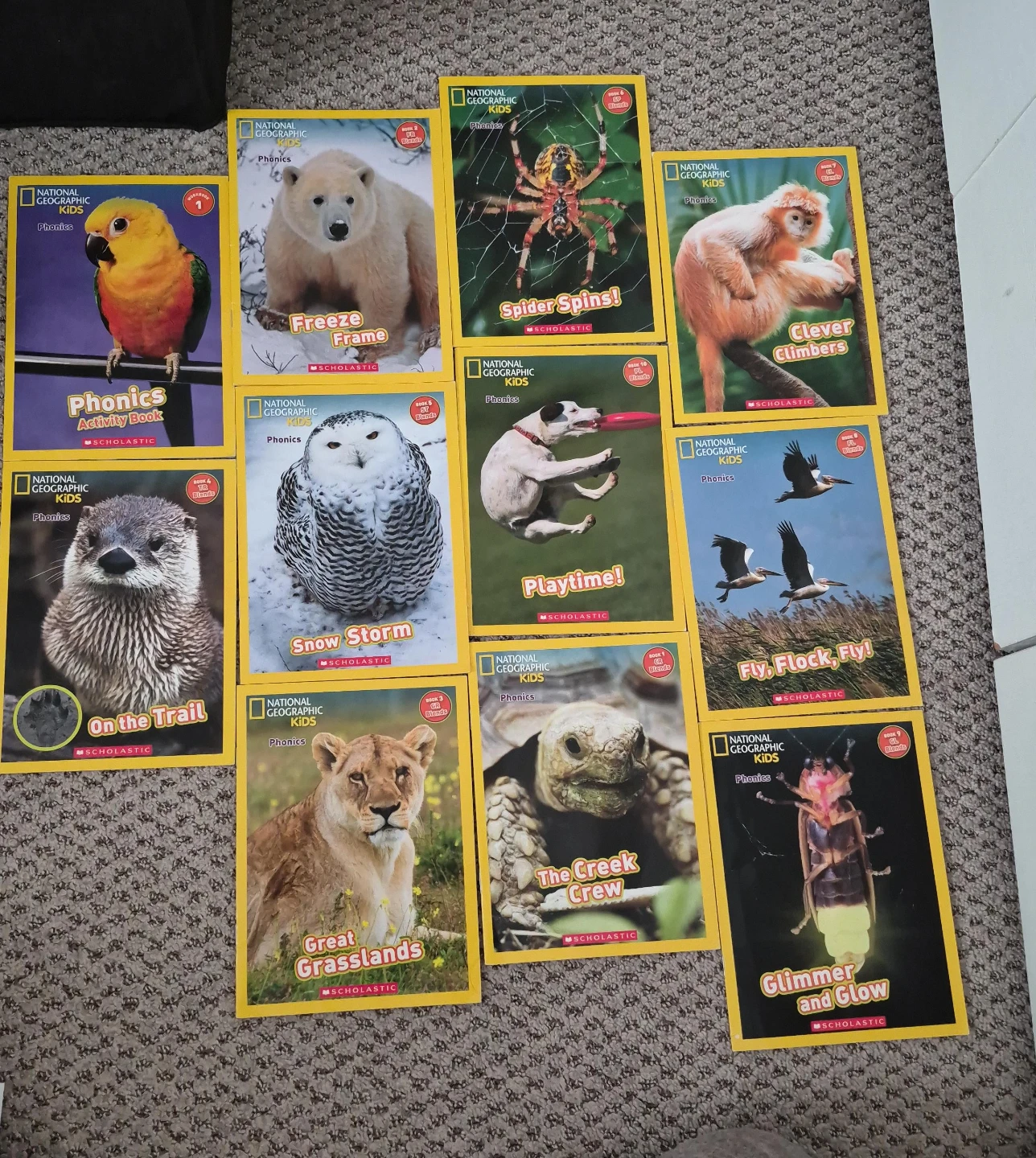 National Geographic Kids Phonics Book Set