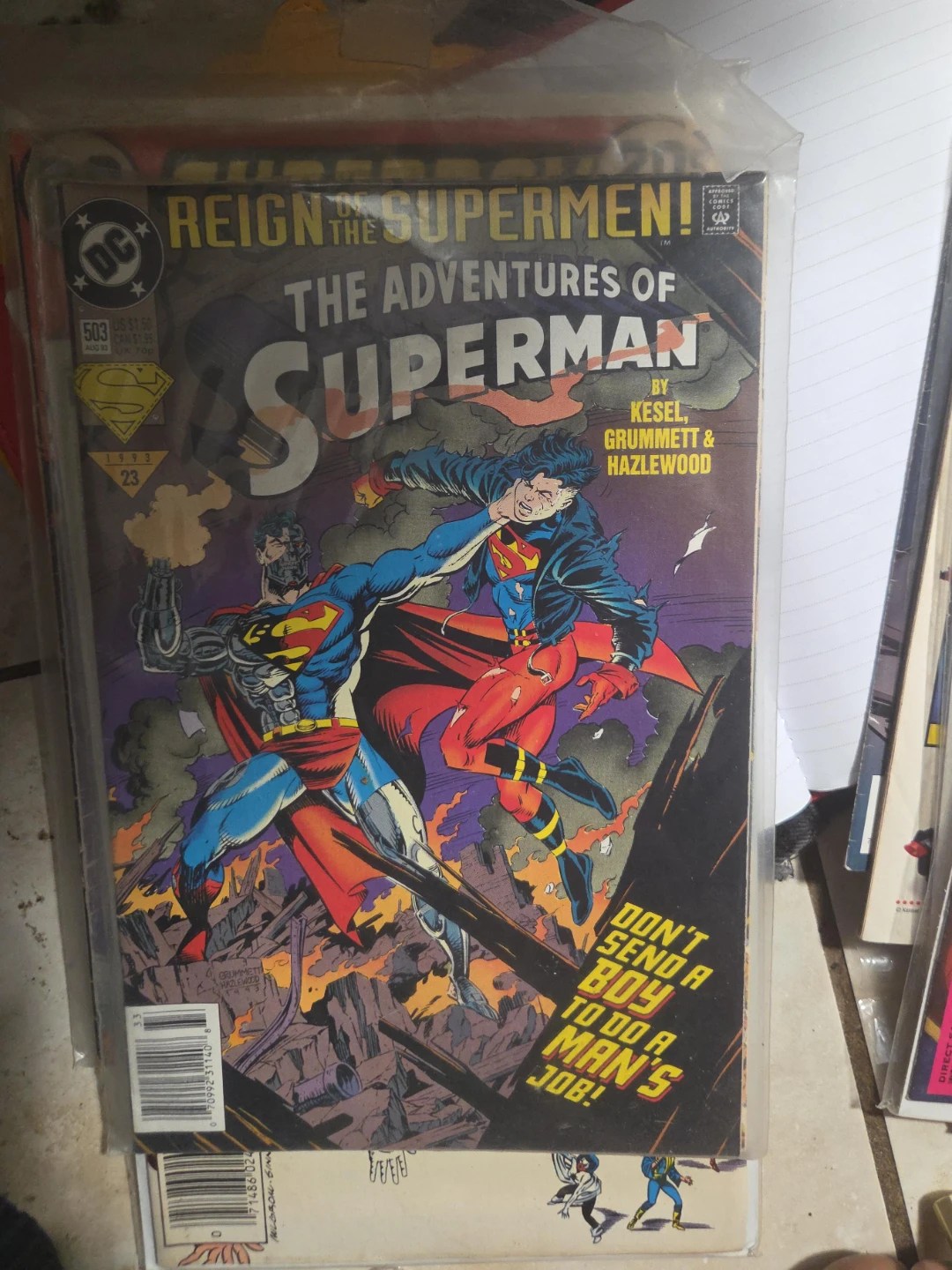The Adventures of Superman Comic #503