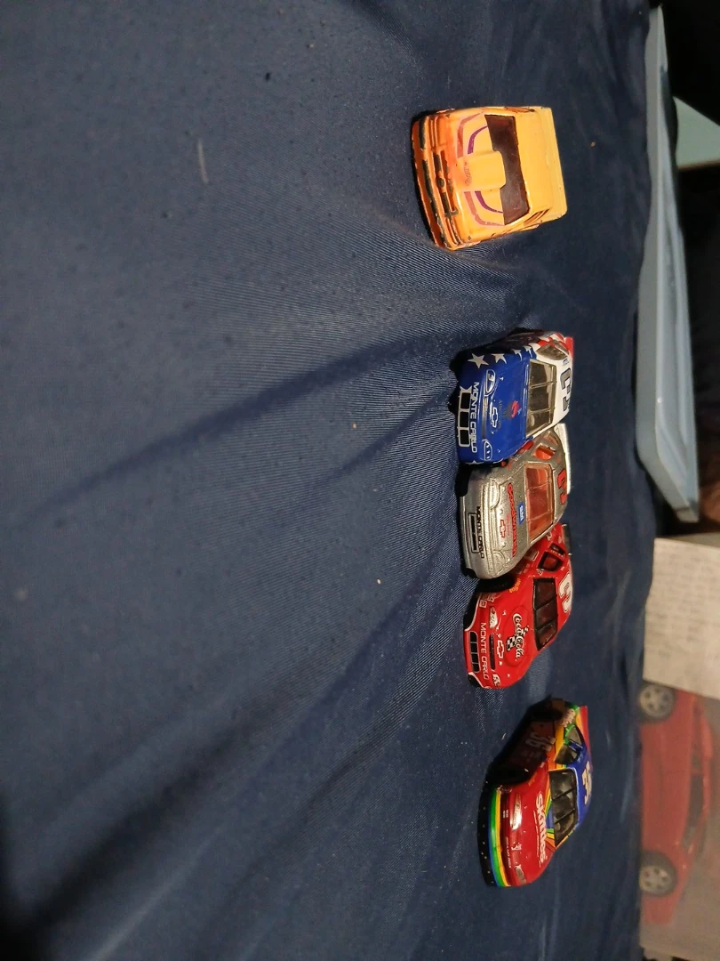 Vintage NASCAR & Hot Wheels 1:64 Diecast Car Lot (5 Cars)