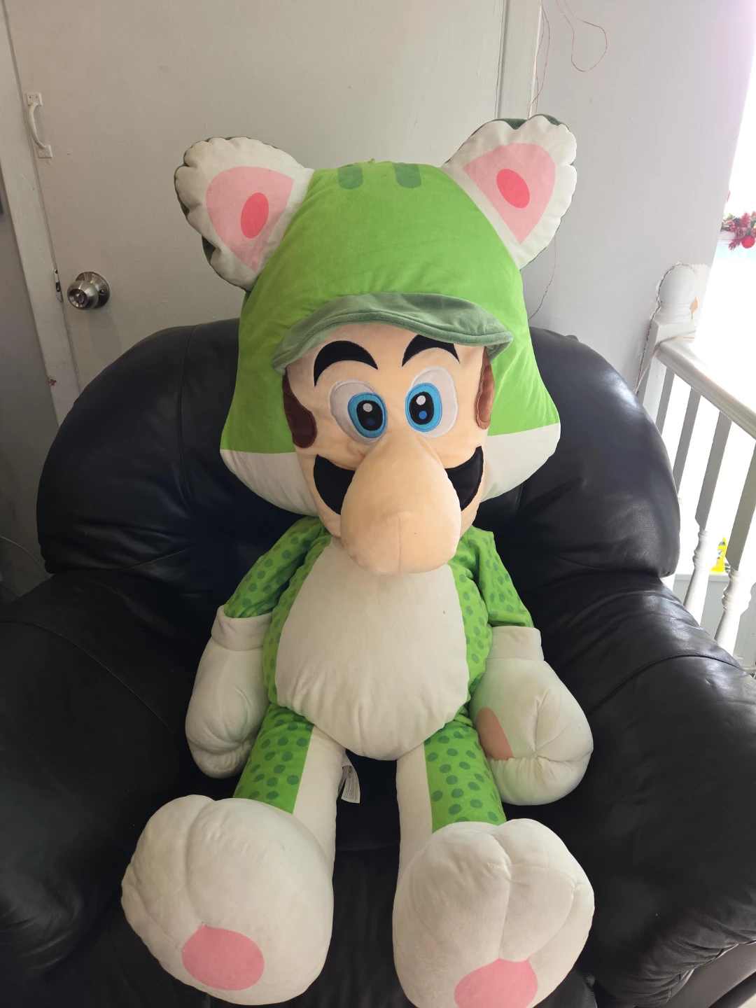 Luigi Cat Plush Toy