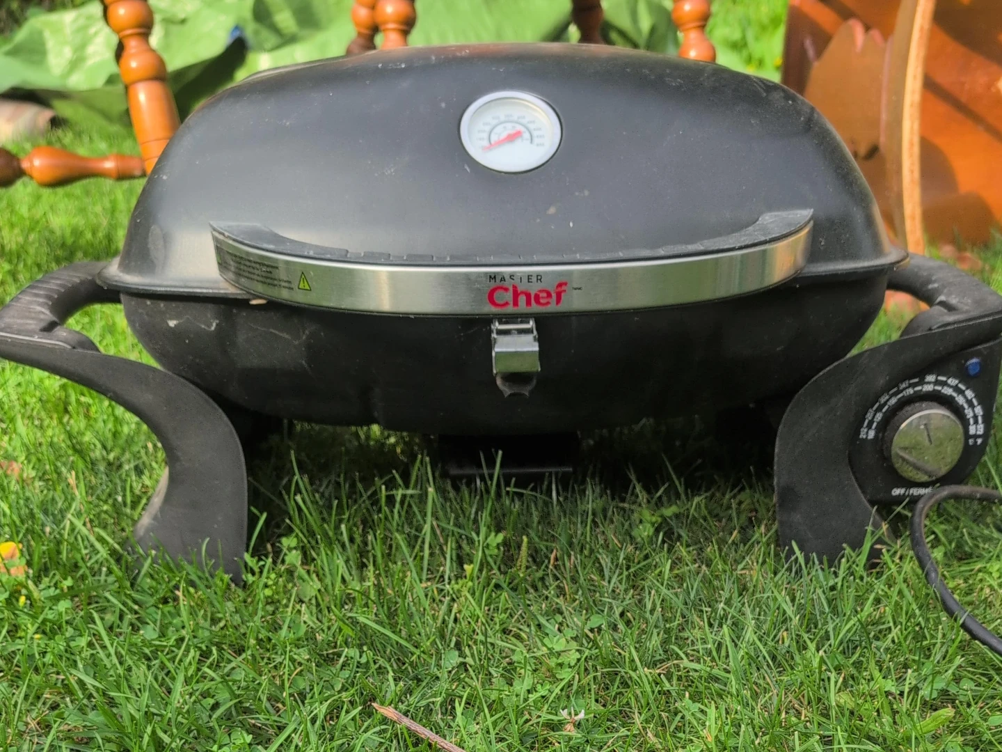 Master Chef Portable Electric Grill