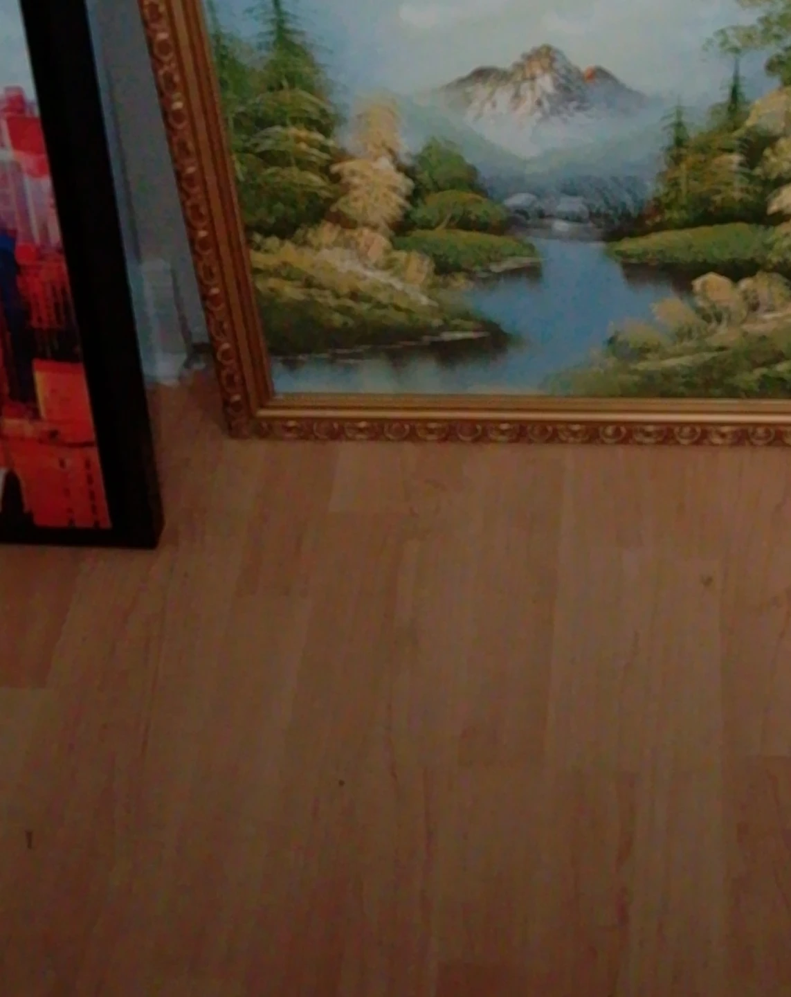 Framed Landscape Painting