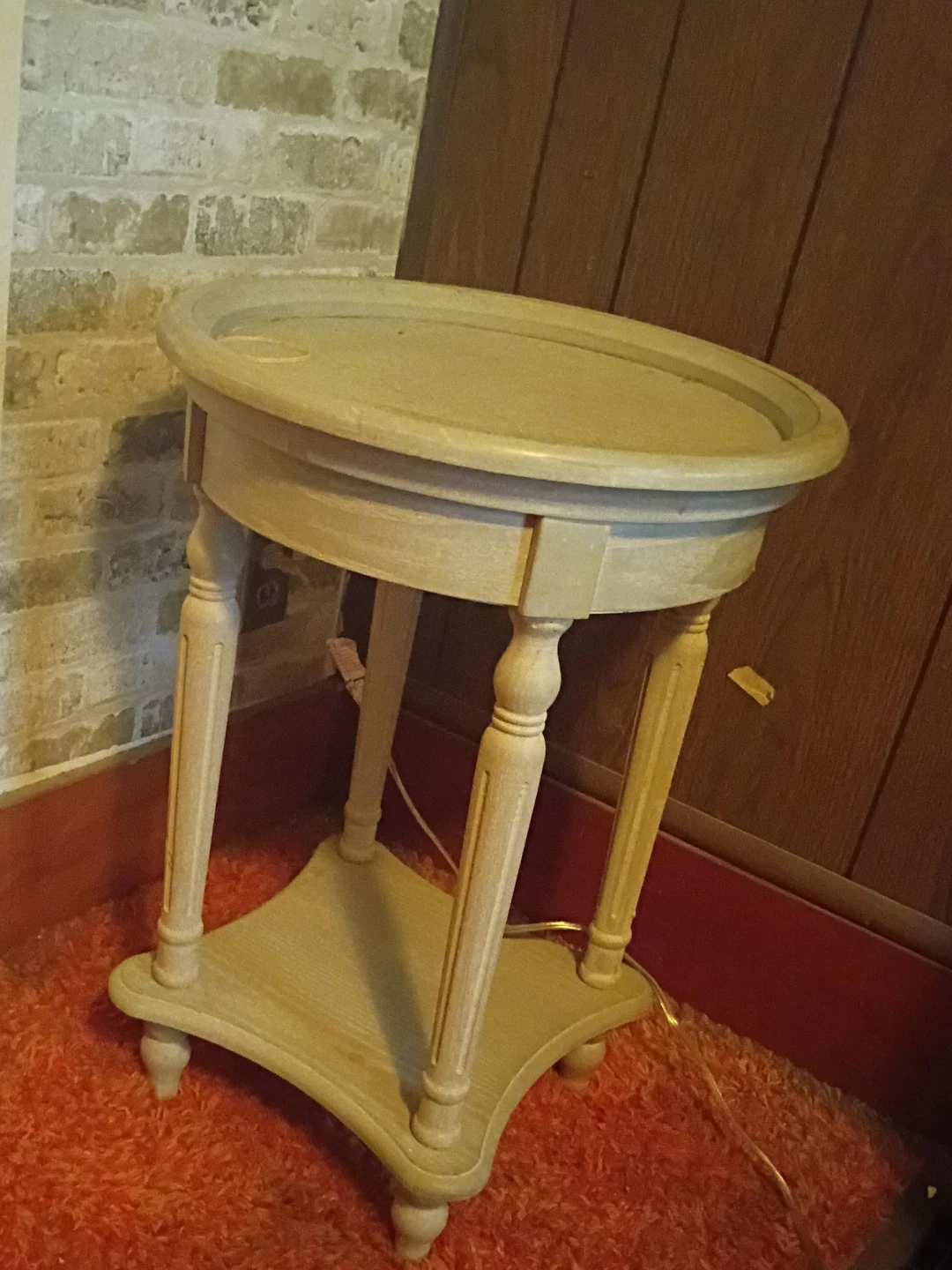 Wooden Accent Table x2