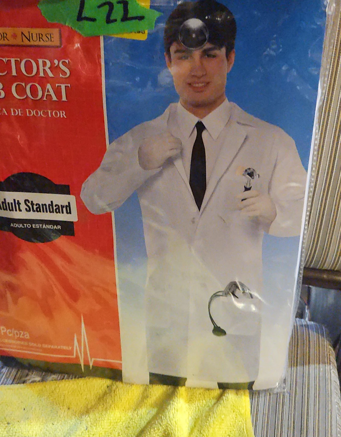 Doctor Nurse Adult Standard Lab Coat