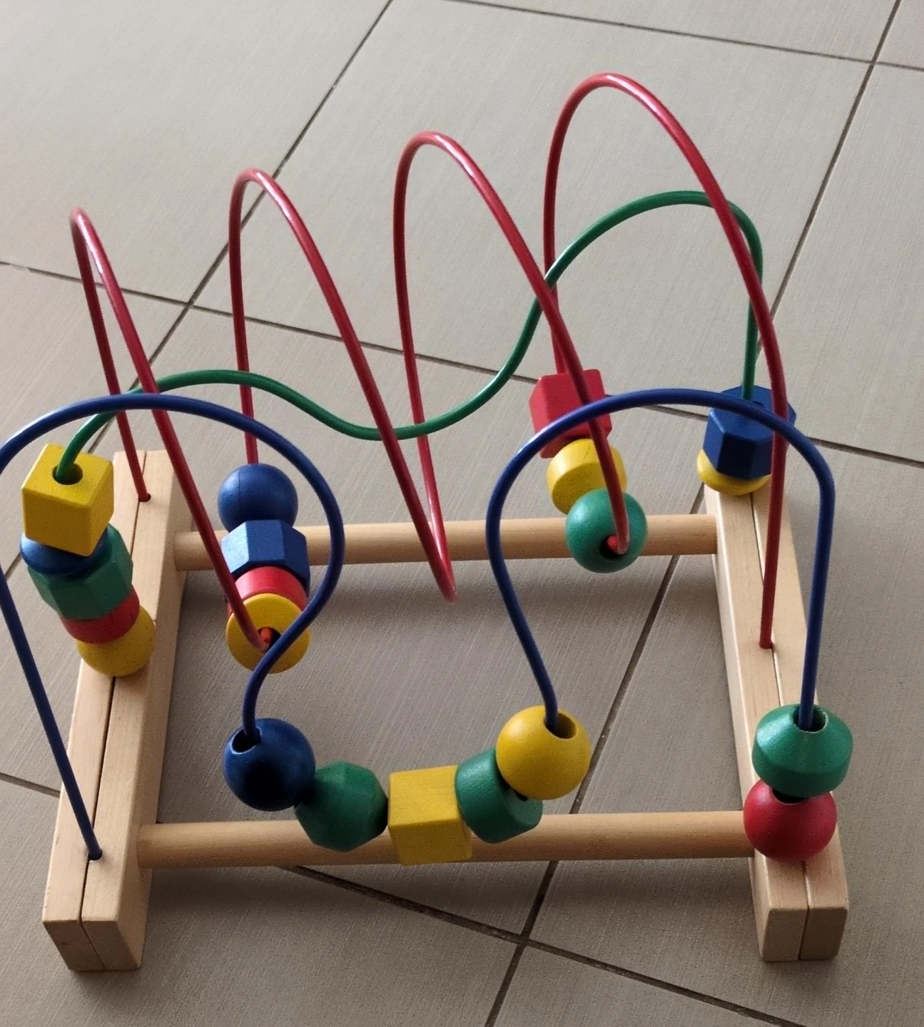 Wooden Bead Maze Toy