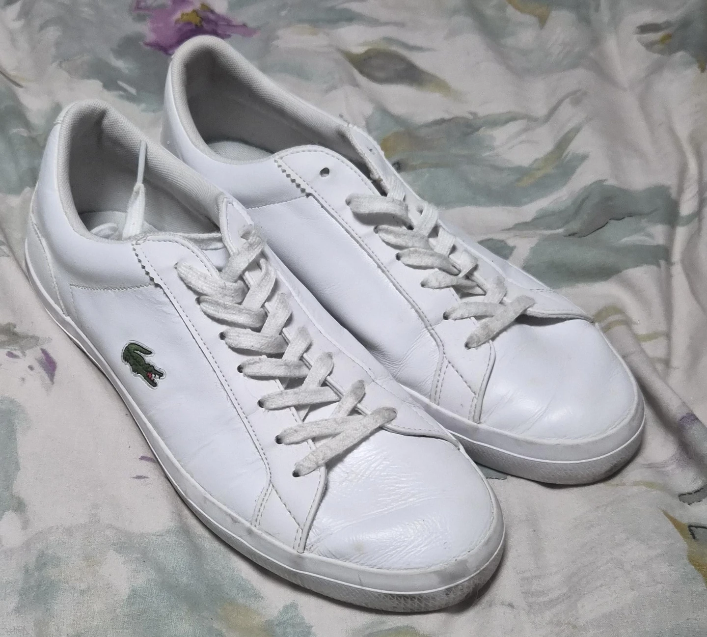 White Lacoste Sneakers