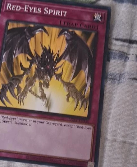 Yu-Gi-Oh! Red-Eyes Spirit Trap Card