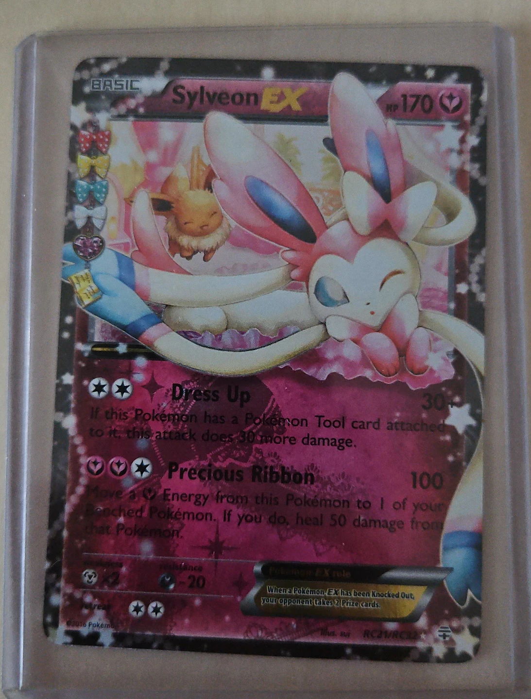 Pokémon Sylveon EX #RC21/RC32 – Generations: Radiant Collection
