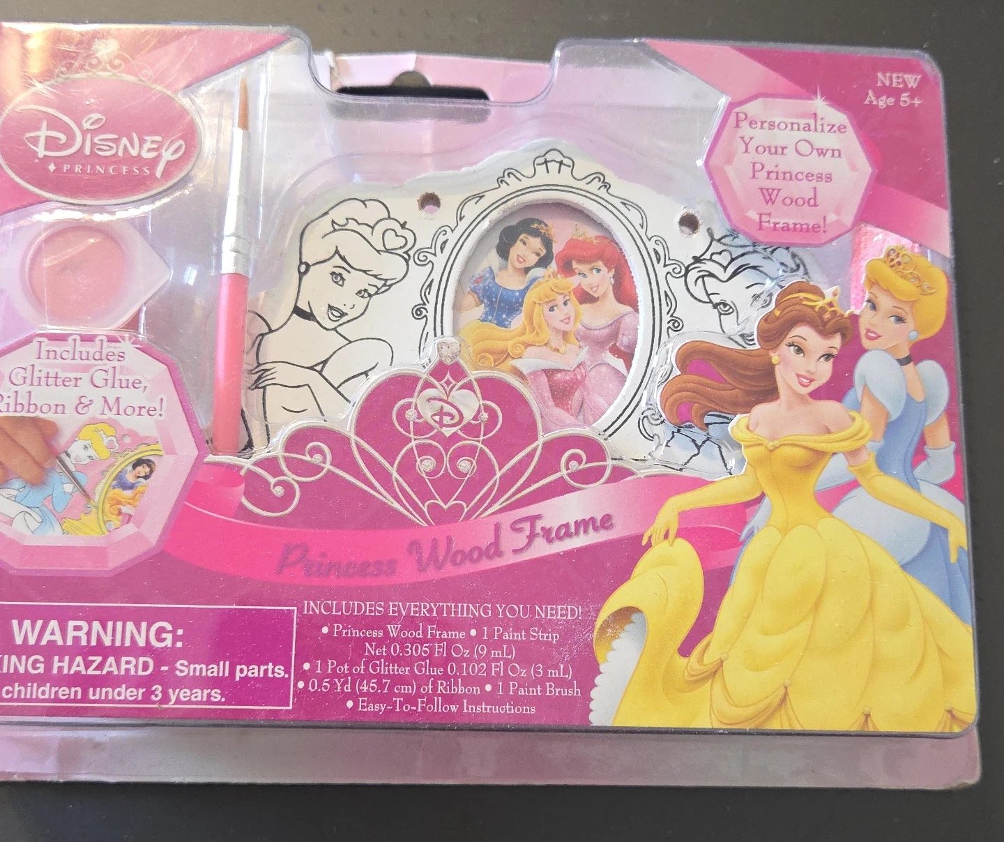 Disney Princess Wood Frame Craft Kit