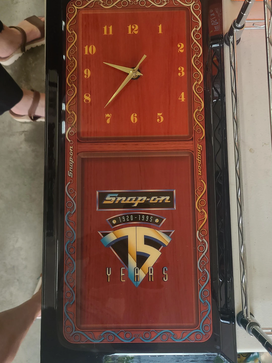 Snap-on 75 Years Anniversary Clock