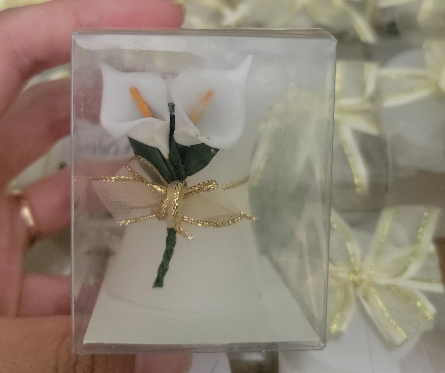 Calla Lily Candle Wedding Favor