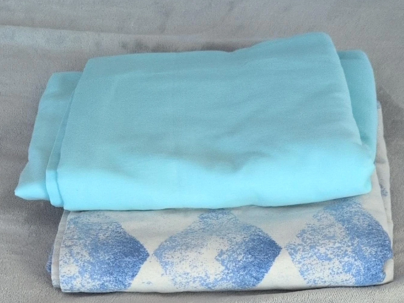 Light Blue bed sheets  $3 each