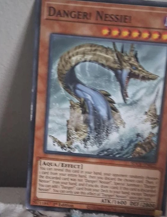 Danger! Nessie! Yu-Gi-Oh! Card