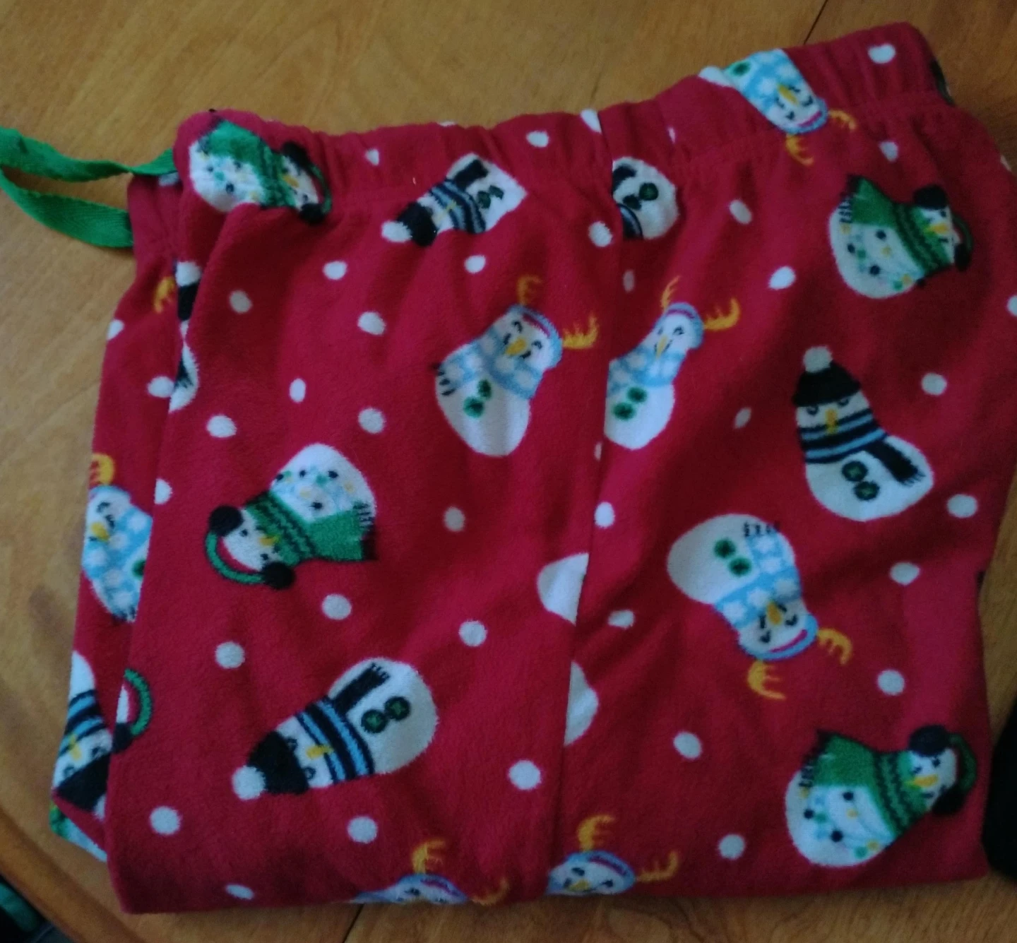 Pajama Pants - Snowman Print