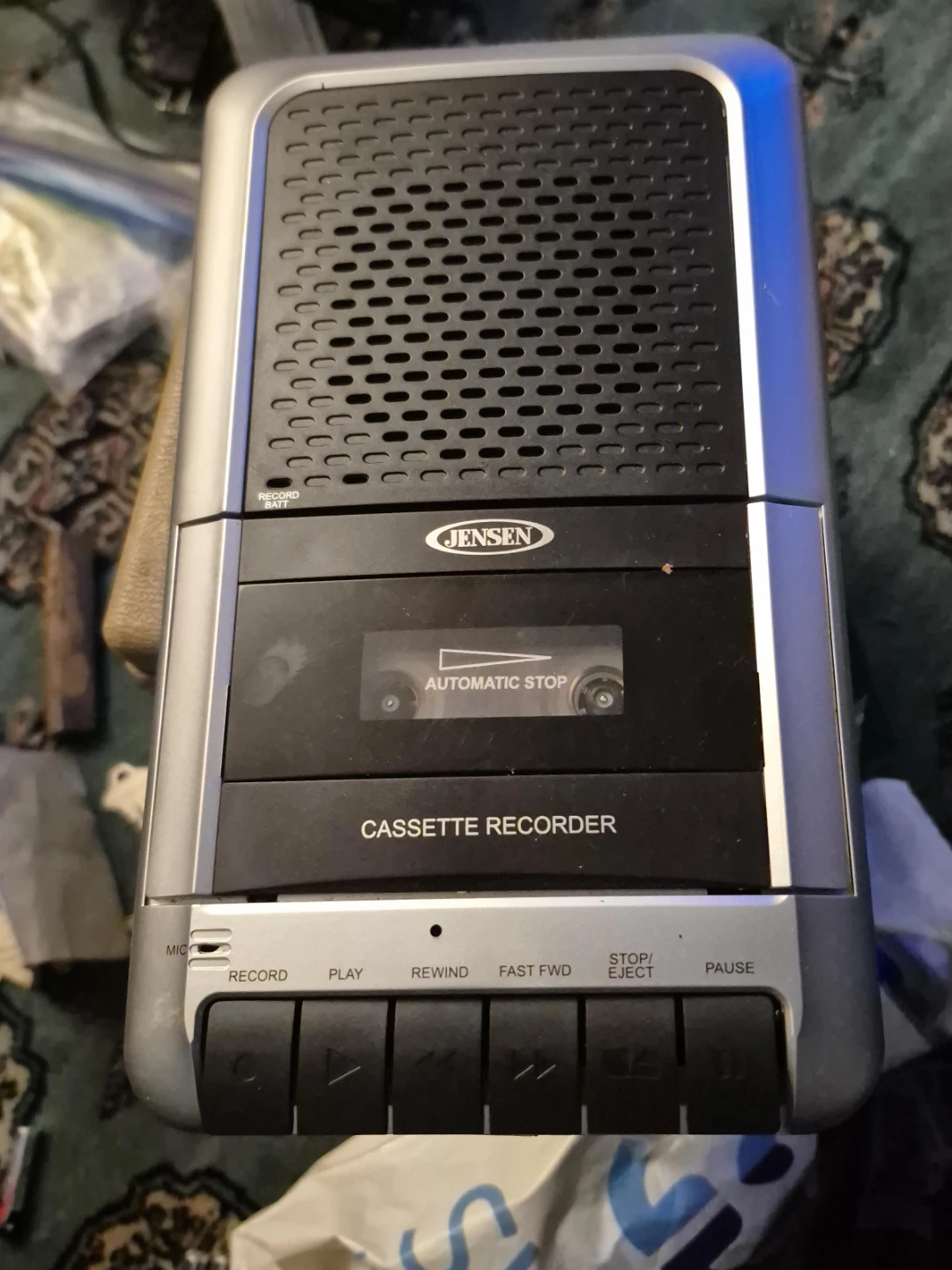 Jensen Cassette Recorder