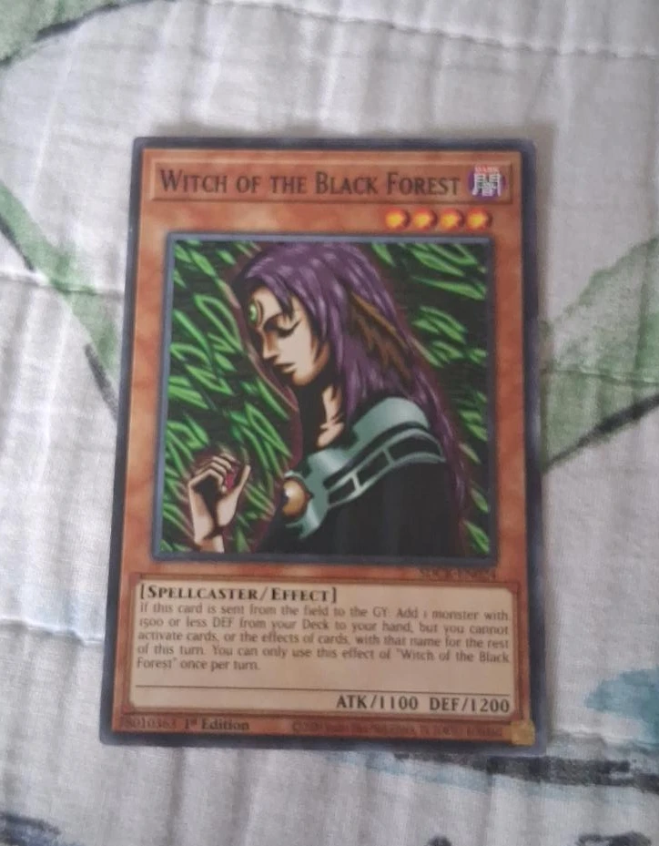 Yu-Gi-Oh! Witch of the Black Forest Card