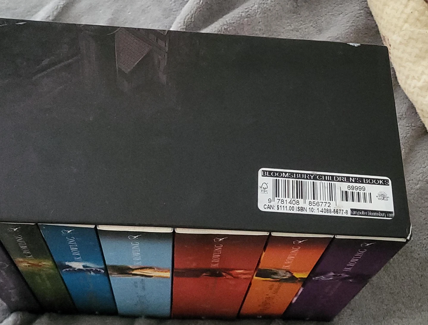 J.K. Rowling Harry Potter The Complete Collection Box Set