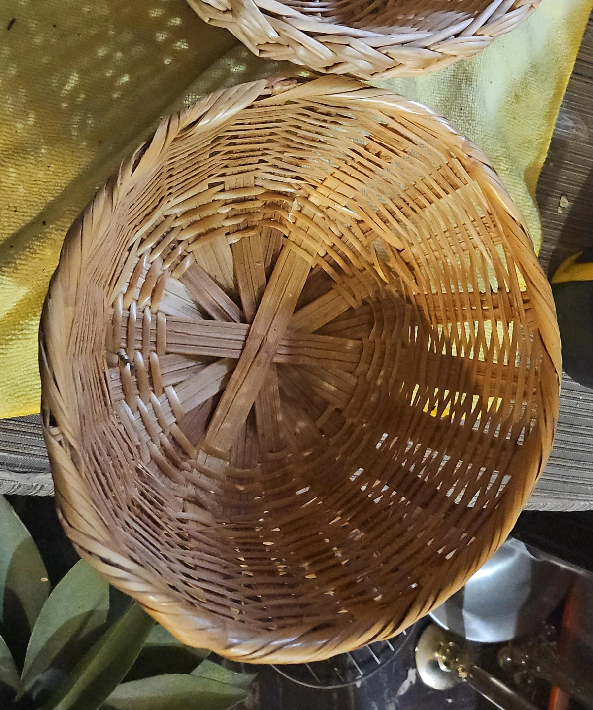 Set of 2 Wicker Baskets