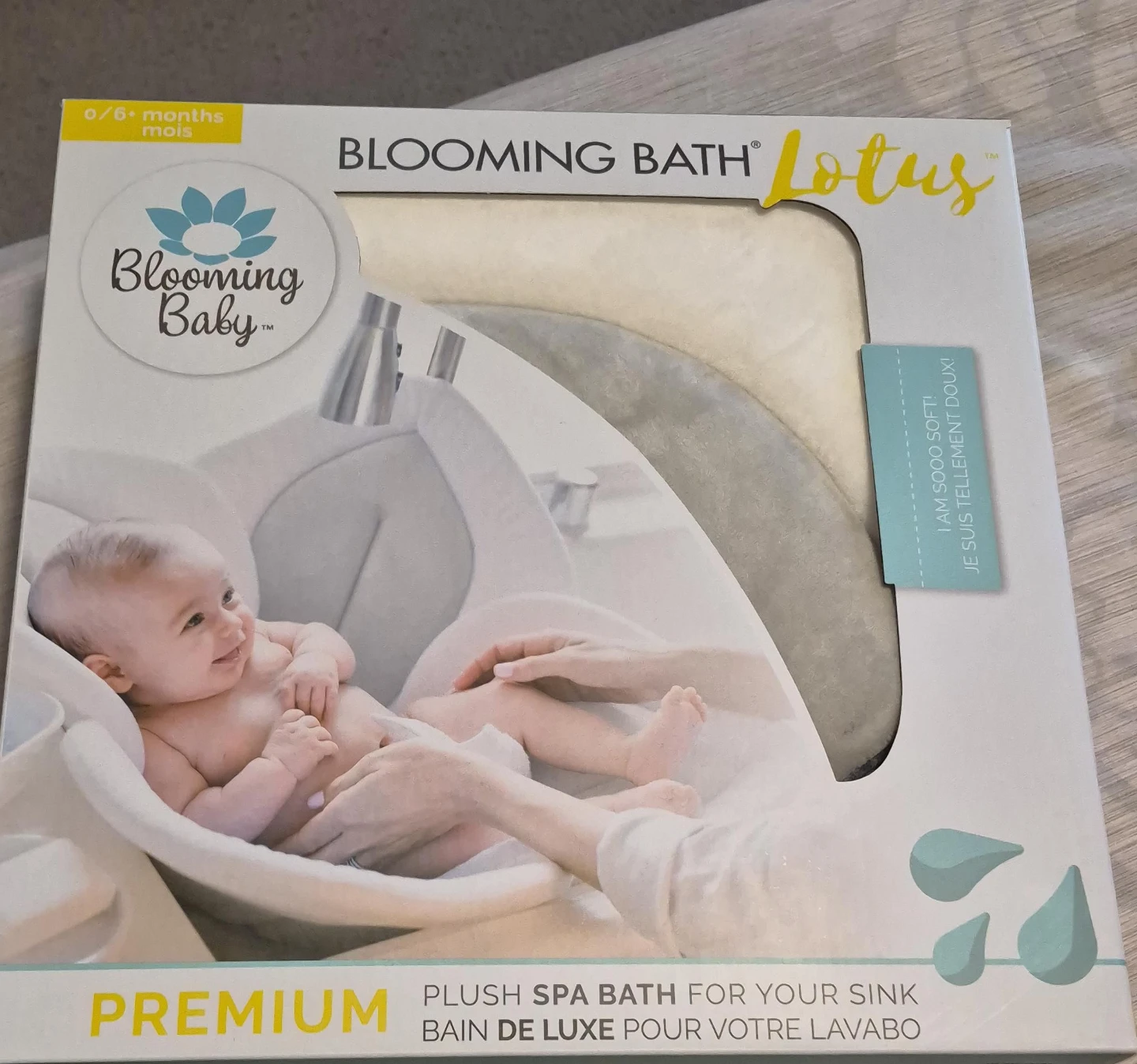 Blooming Bath Lotus Baby Bath Seat Gray/Dark Gray