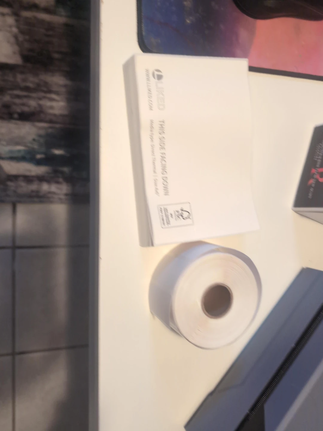 LUKE D Thermal Label Rolls