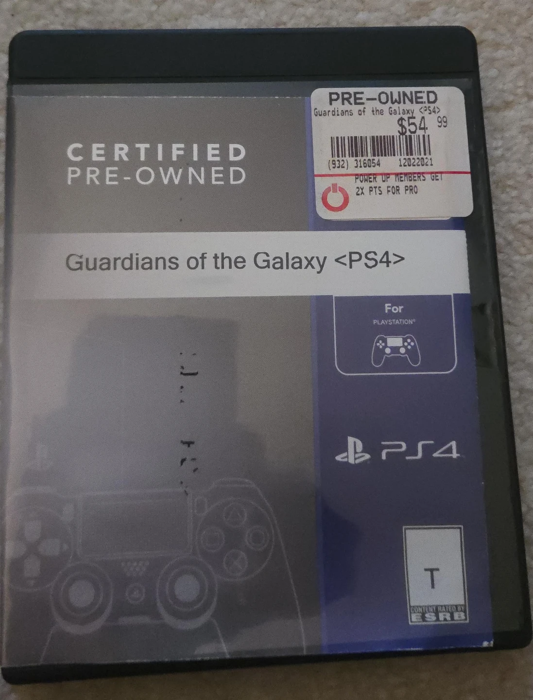 Guardians of the Galaxy PS4 Game
