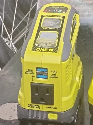 Ryobi ONE+ 180W Portable Power Source