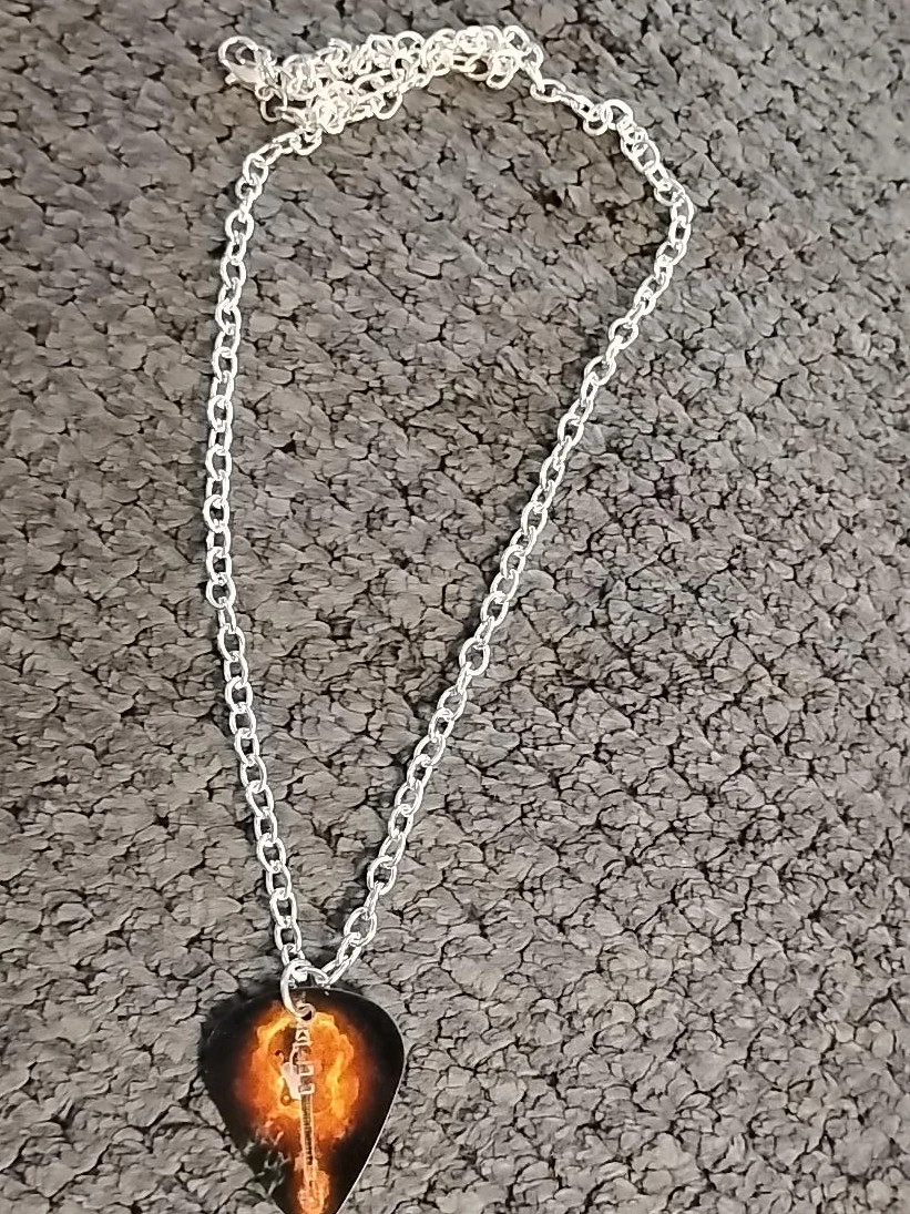 Guitar Pick Necklace