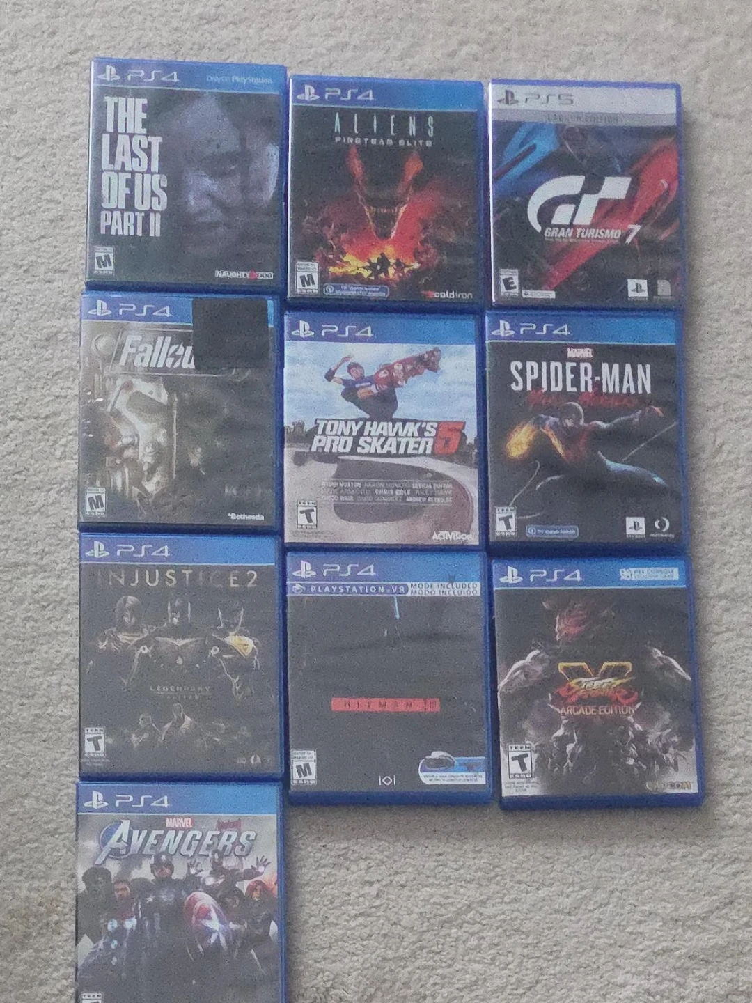 PlayStation 4 Games Lot