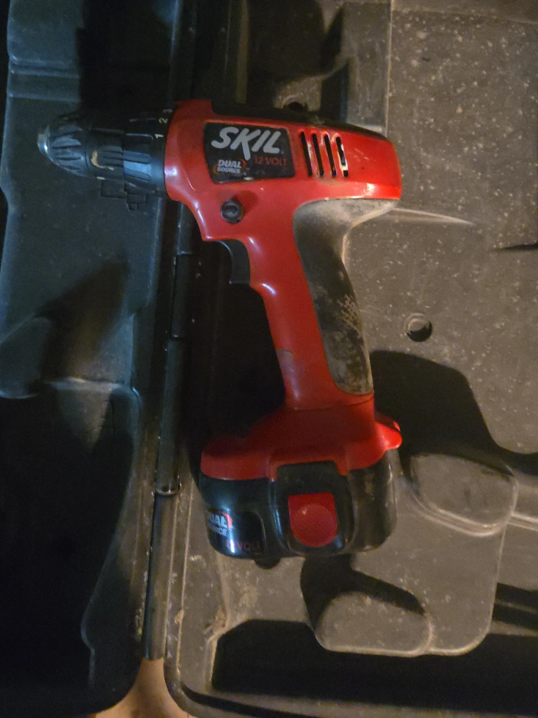 SKIL 12-Volt Dual Source Cordless Drill