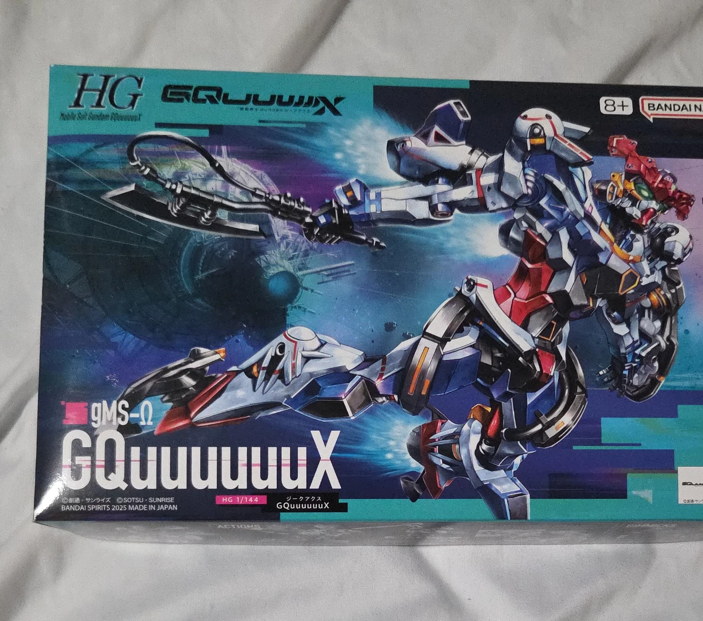 Bandai Spirits HG 1/144 GQuuuuuuX Gundam Model Kit