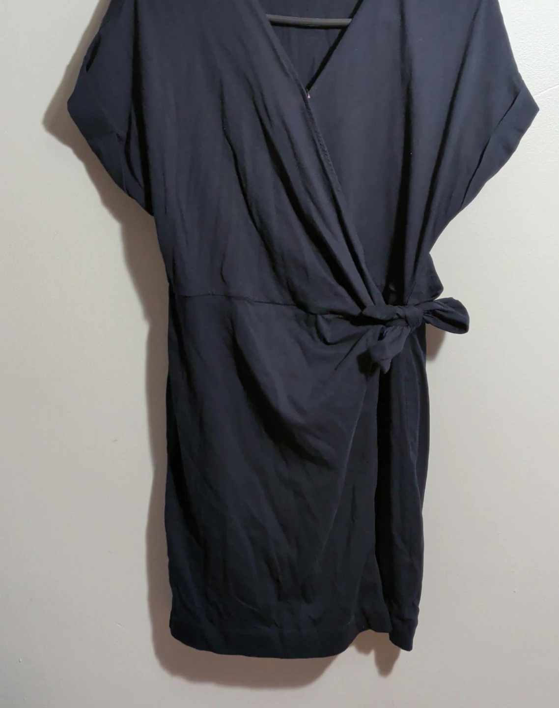 Joe Fresh Navy Blue Wrap Dress