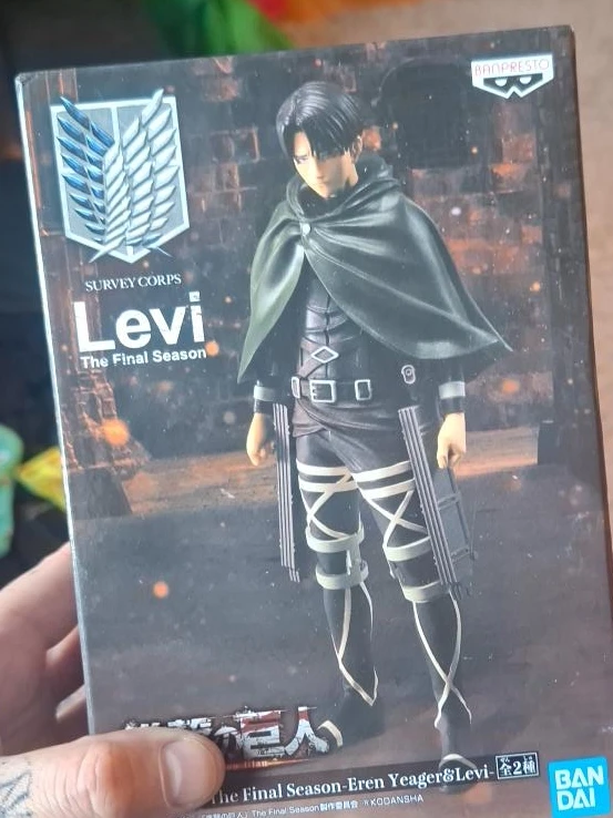 Banpresto Attack on Titan Levi The Final Season Figure