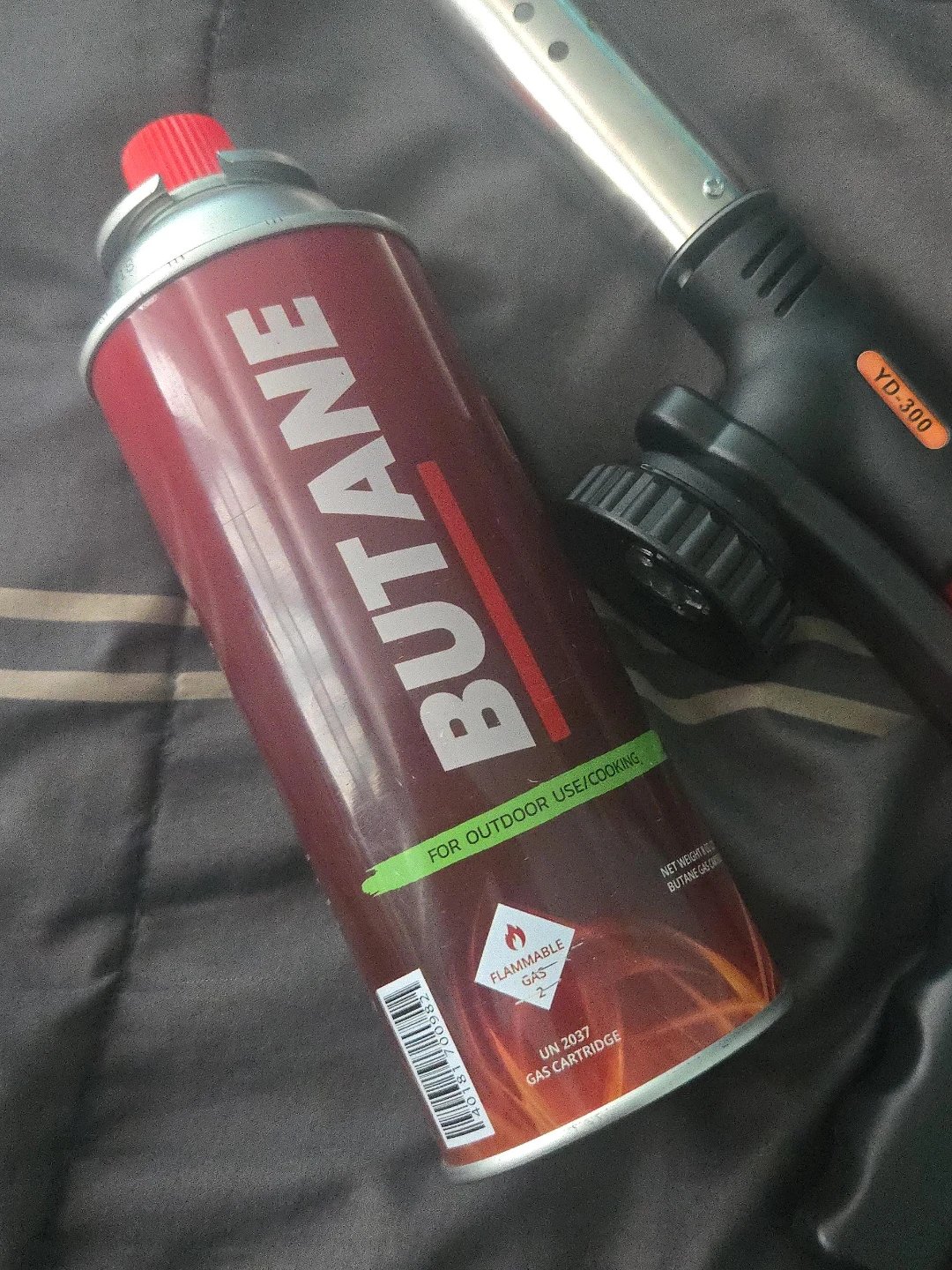 Butane Gas Cartridge for Outdoor Use/Cooking