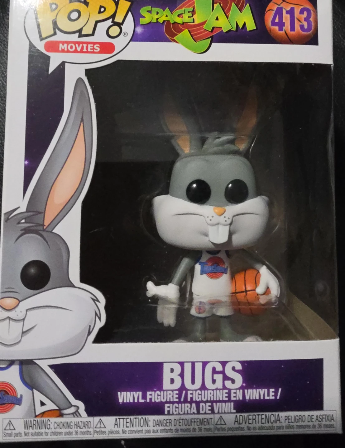 Funko Pop! Space Jam Bugs Bunny #413 Vinyl Figure