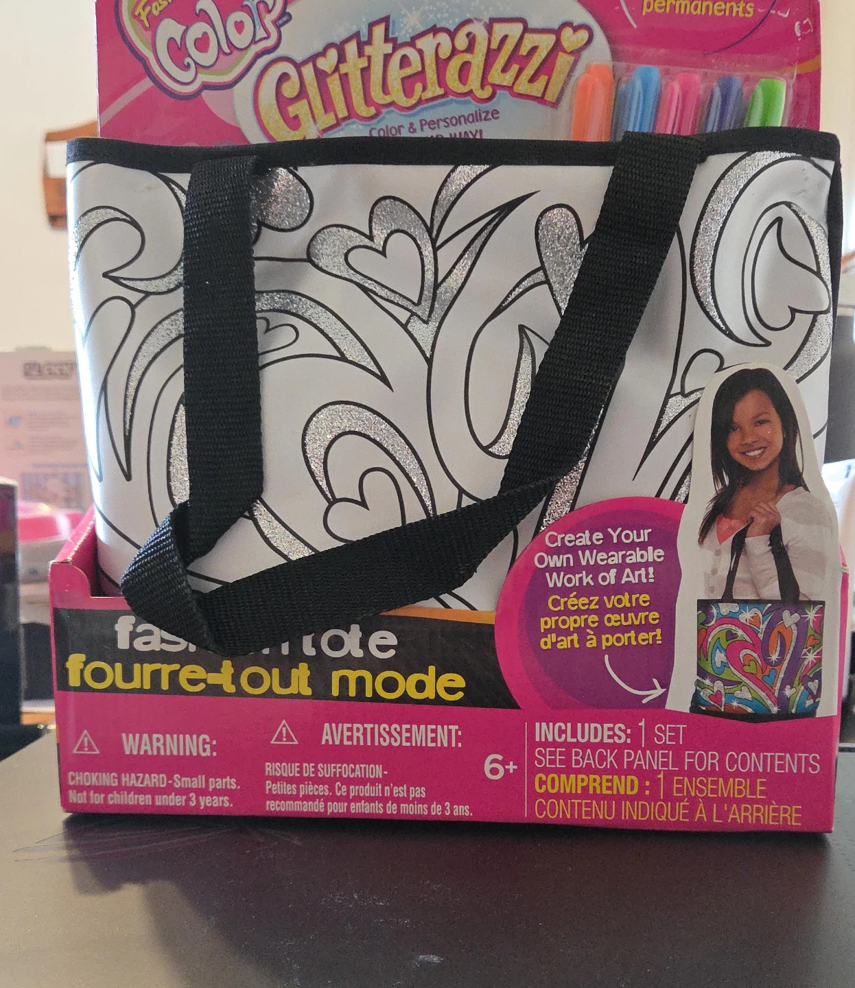 Fashion Tote Glitterazzi Craft Kit