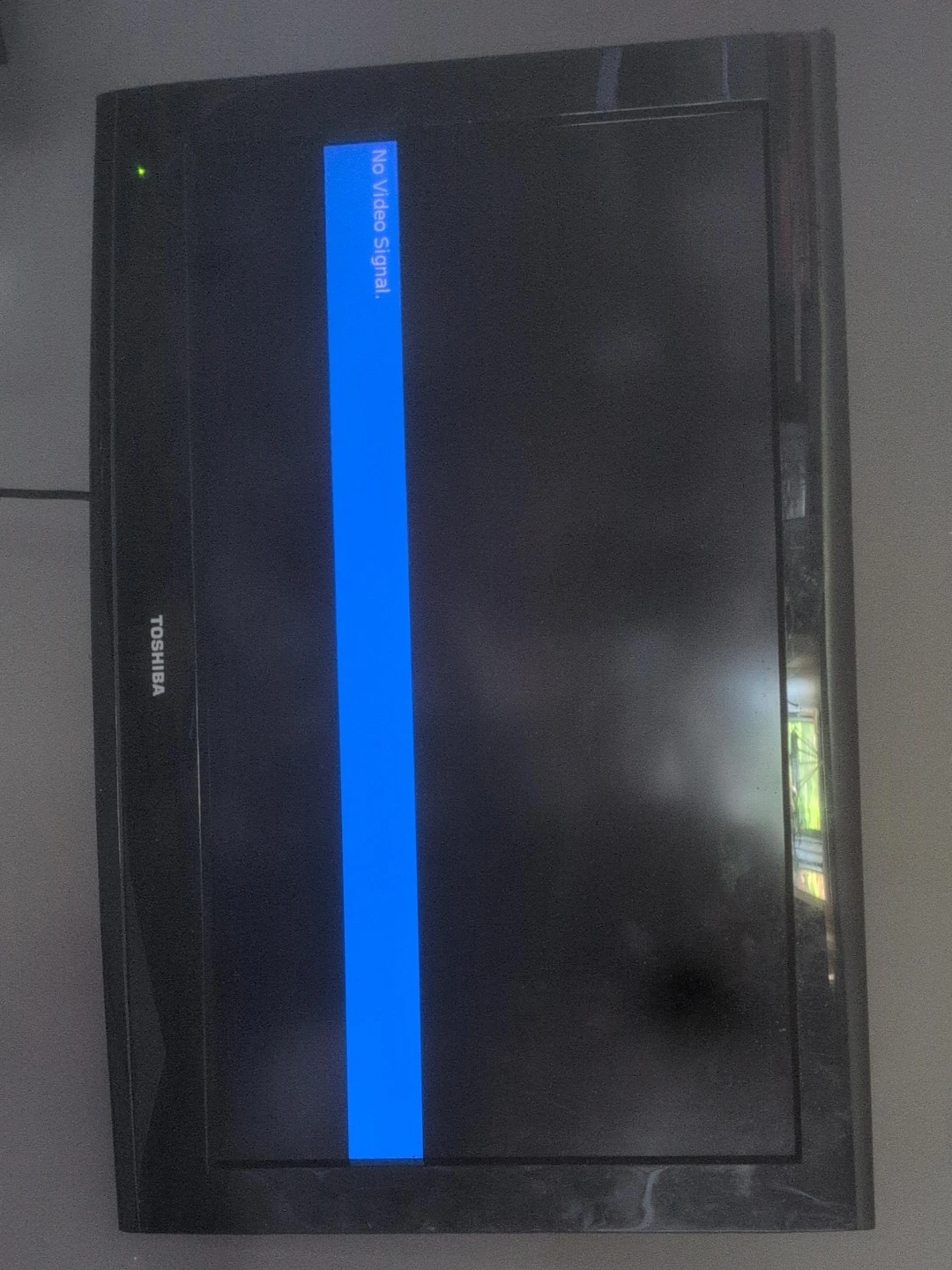 Toshiba TV (No Video Signal)