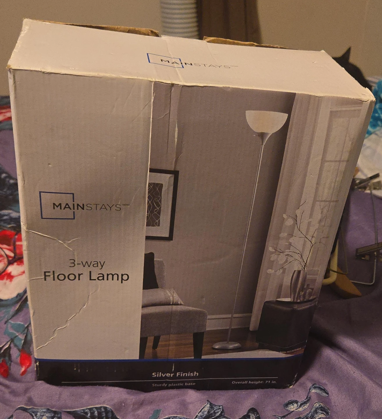 Mainstays 3-way Floor Lamp