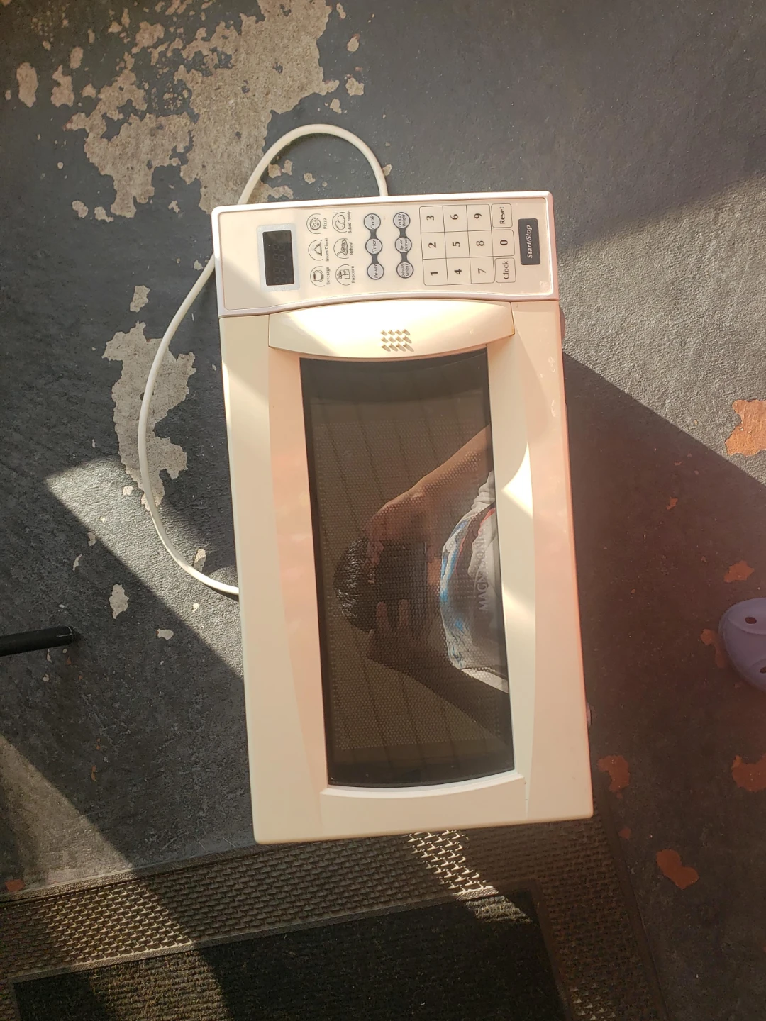 White Microwave Oven