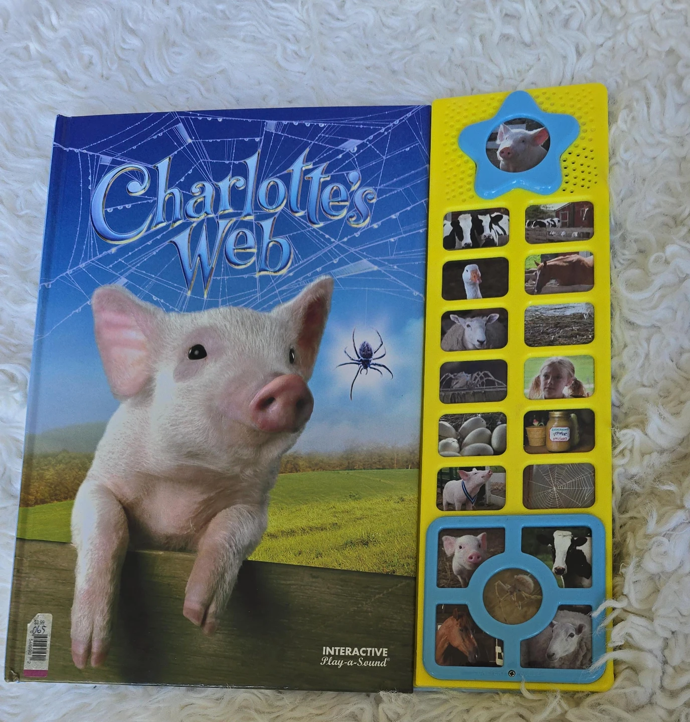 Charlotte's Web Interactive Play-A-Sound Book - photo 3