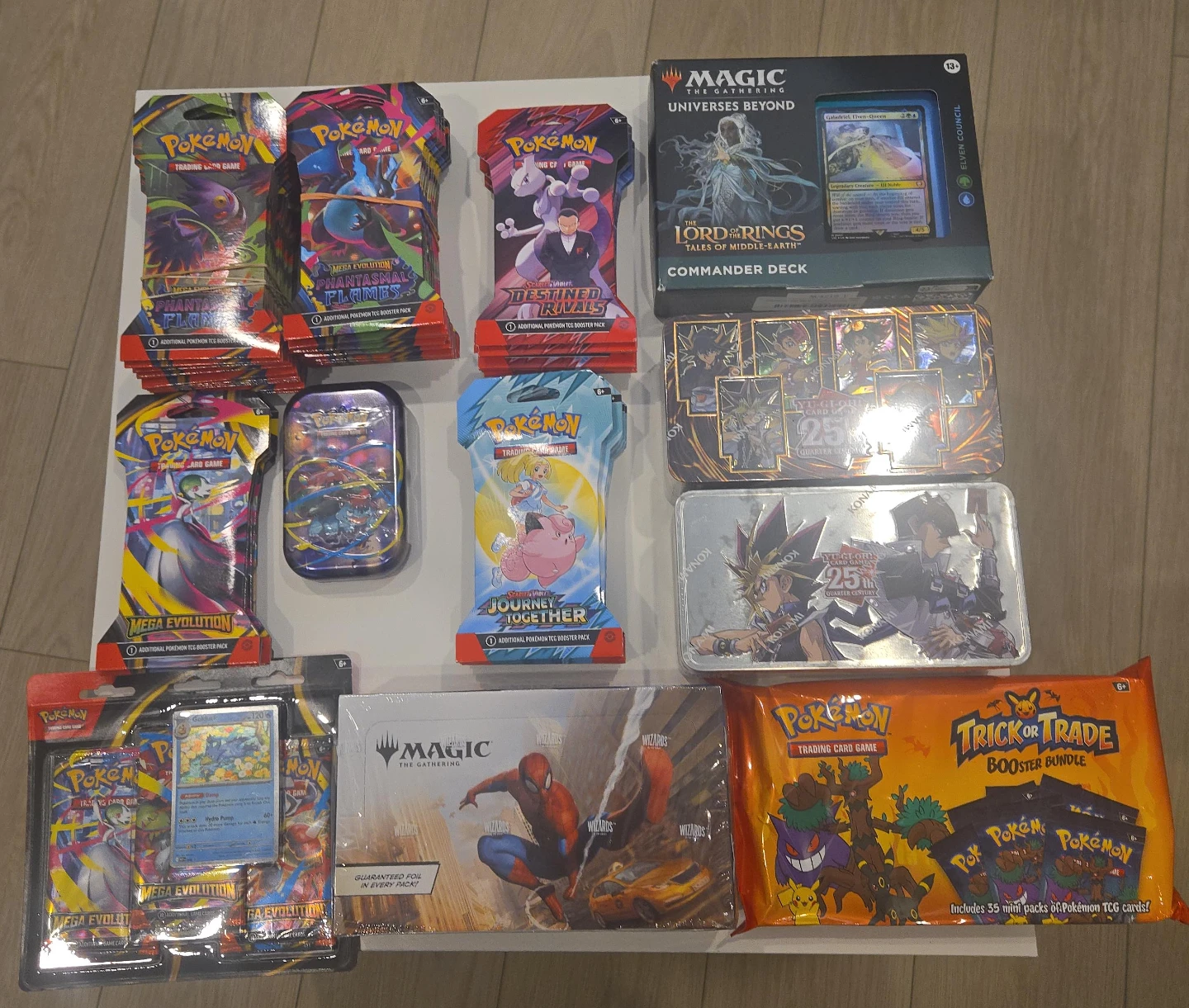 Pokémon Booster Packs/Bundles/yugioh/MTG booster box/com deck