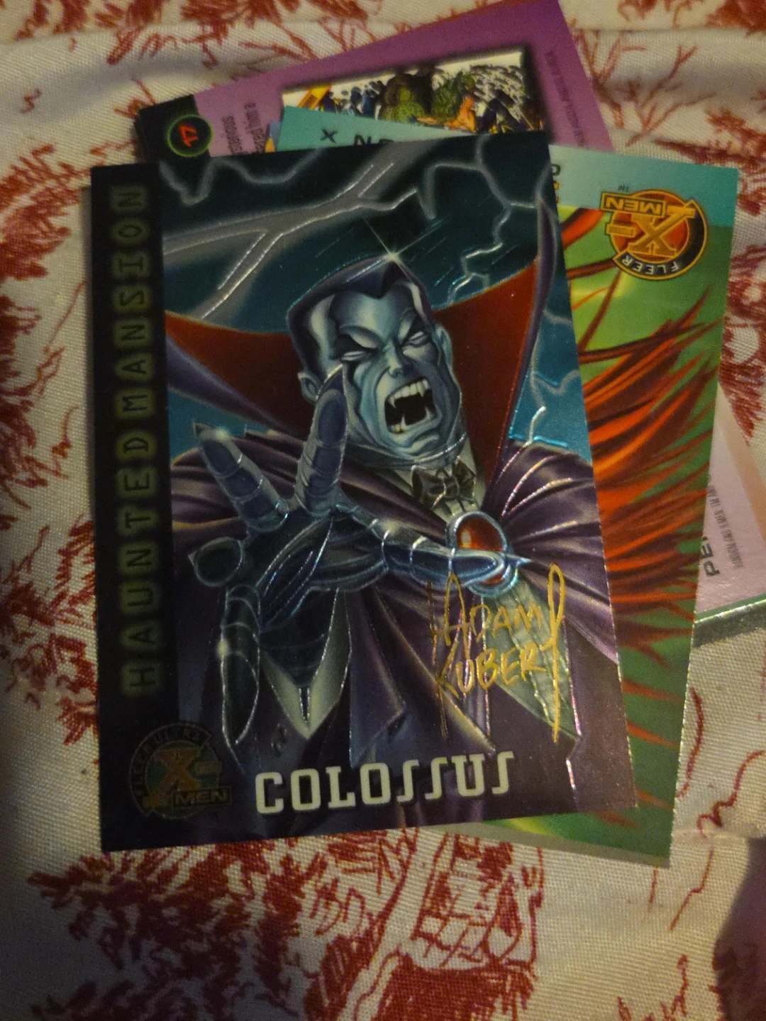 Marvel X-Men Colossus Haunted Mansion Trading Card