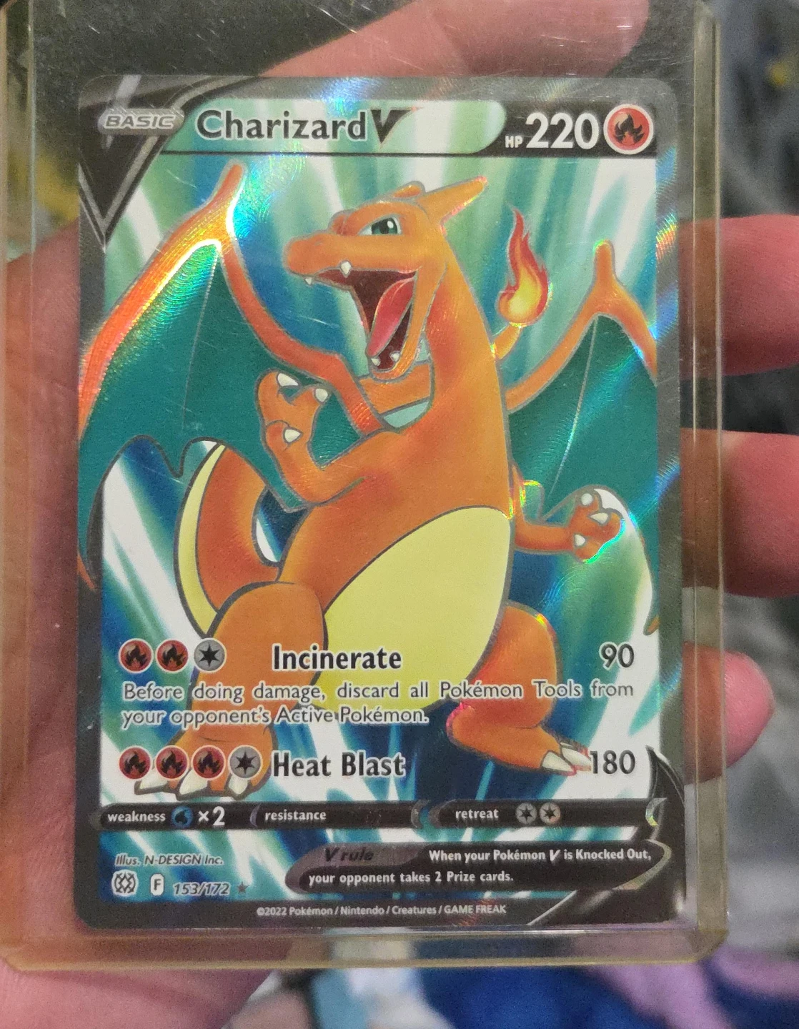 Pokemon Card - Charizard V