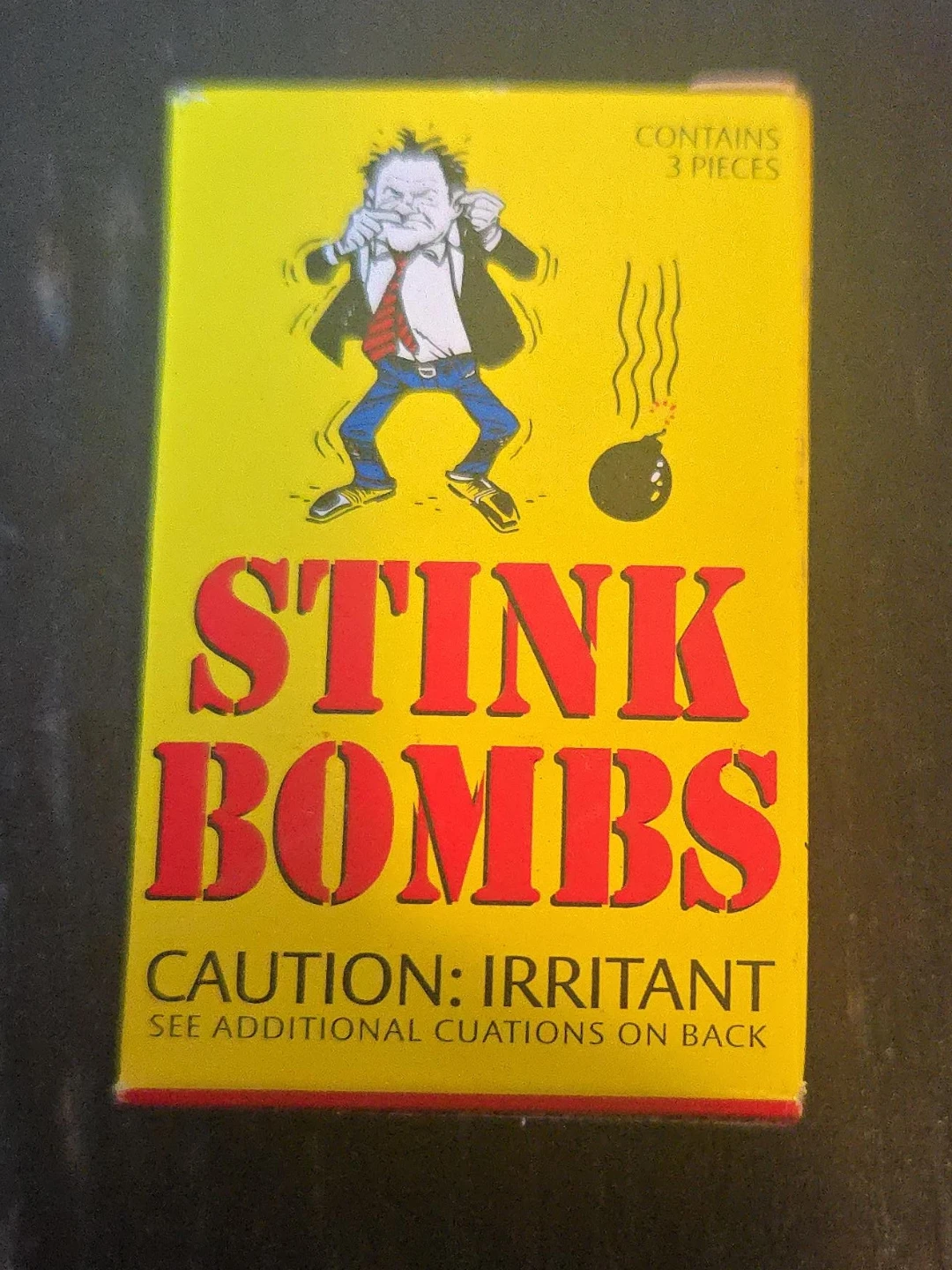 Stink Bombs 3 peice set, contains 12 sets