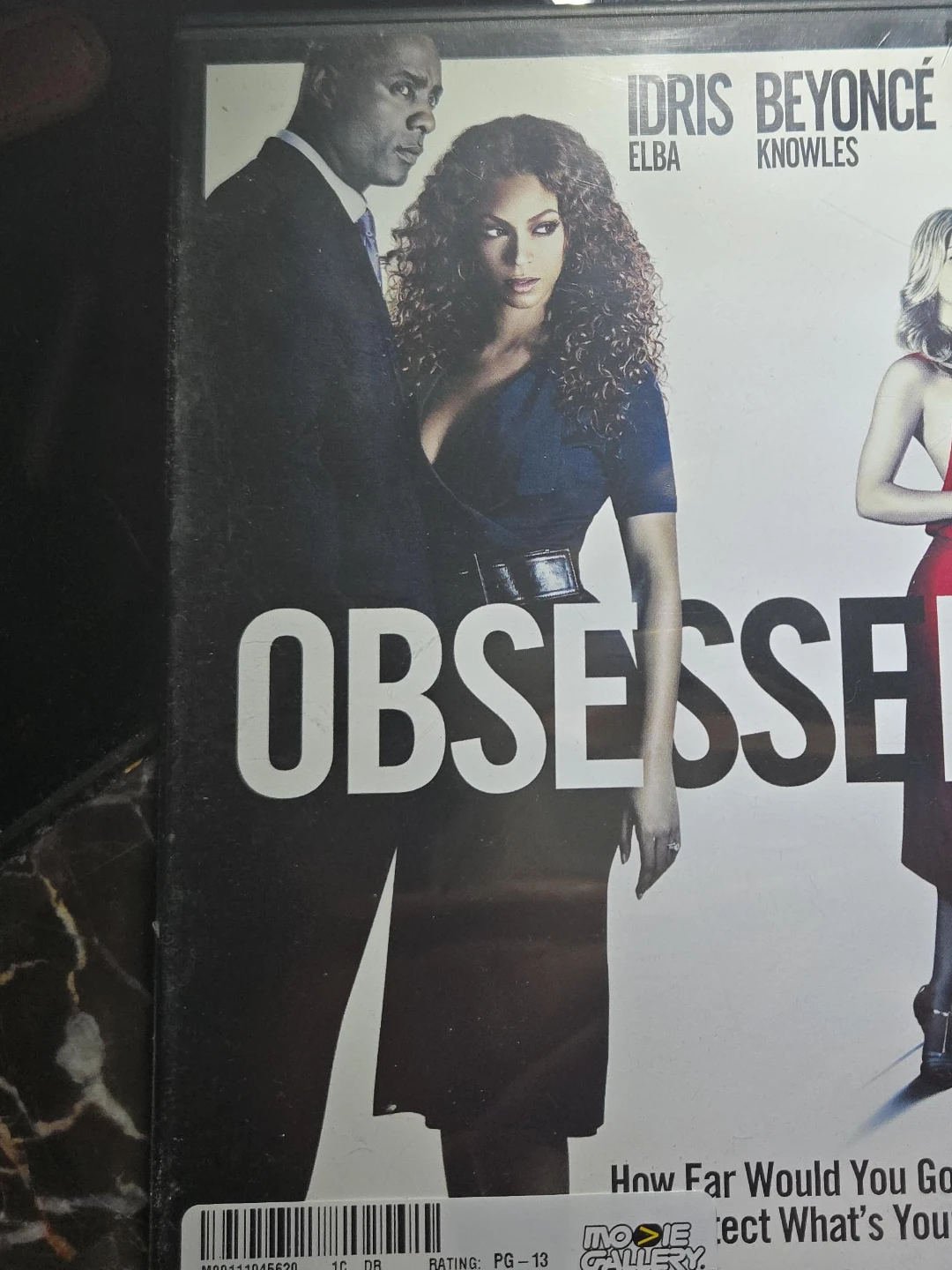 Obsessed DVD starring Idris Elba and Beyoncé Knowles