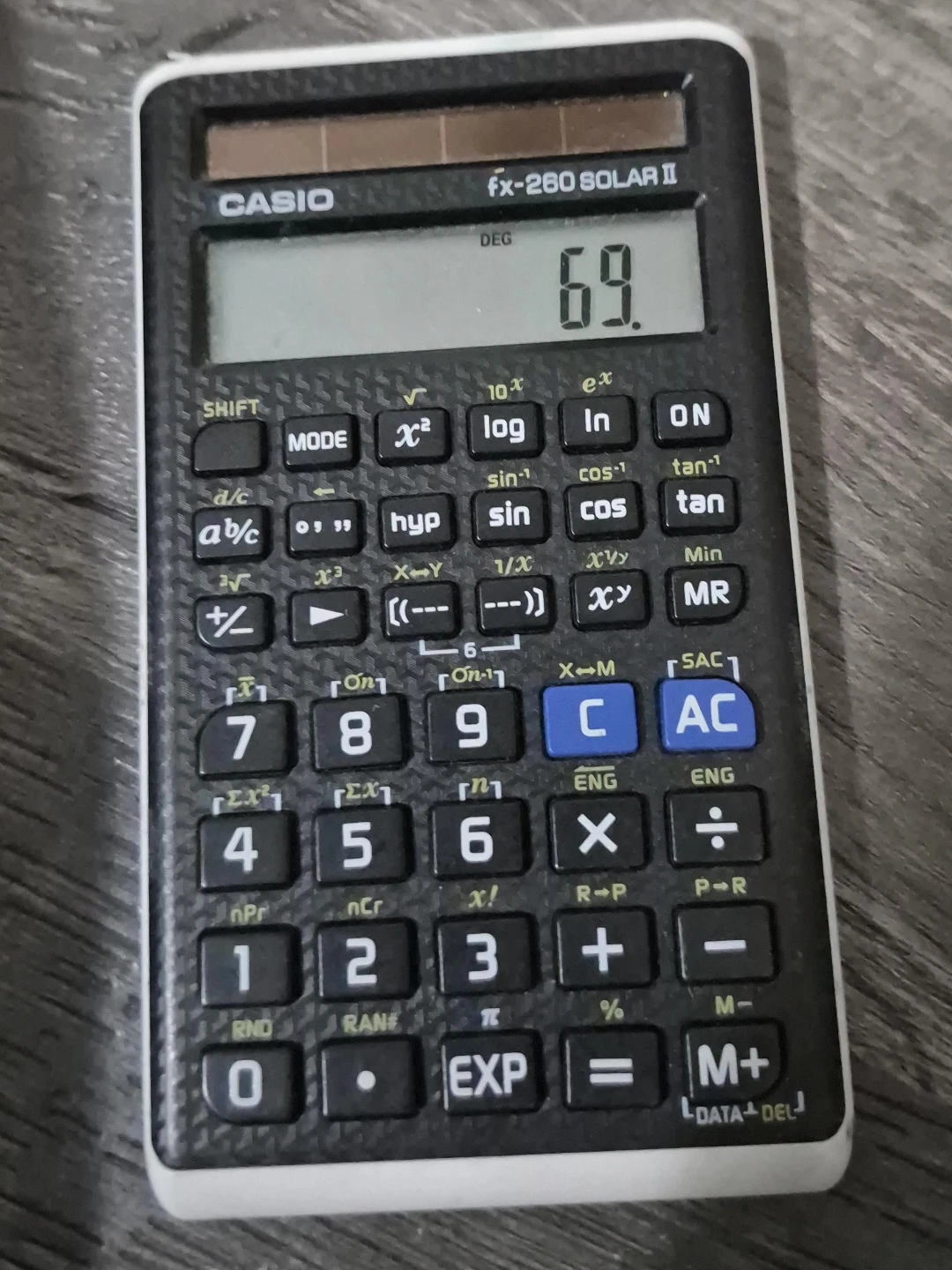 Casio fx-260 Solar II Scientific Calculator