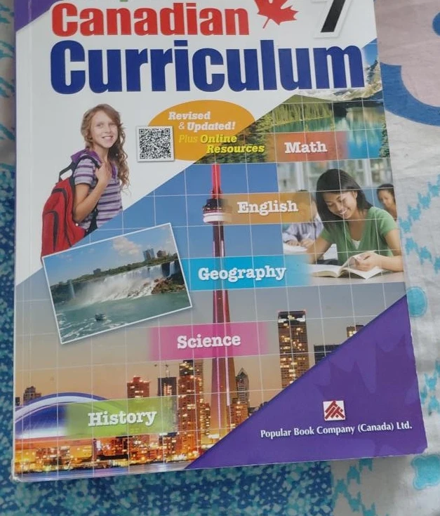Canadian Curriculum Grade 7 Textbook