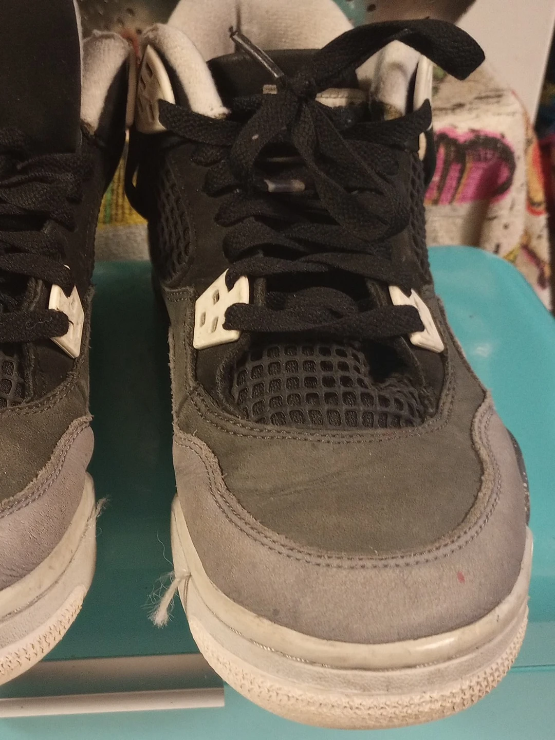 Air Jordan 4 Retro (Black/Grey)