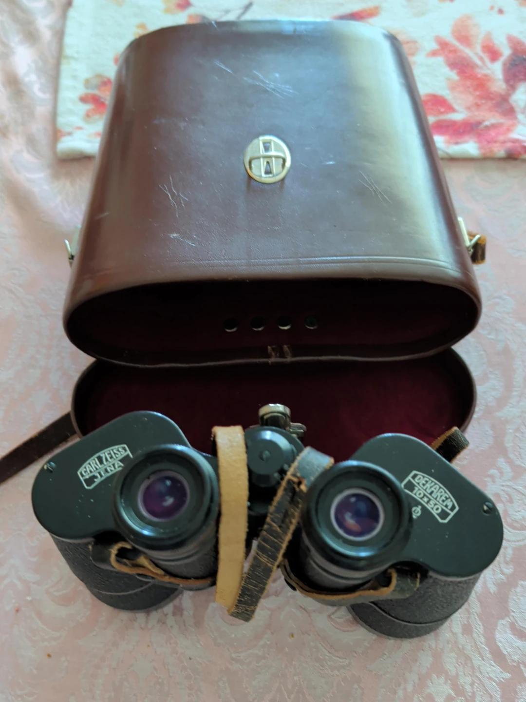 Carl Zeiss Jena Dekarem 10x50 Binoculars