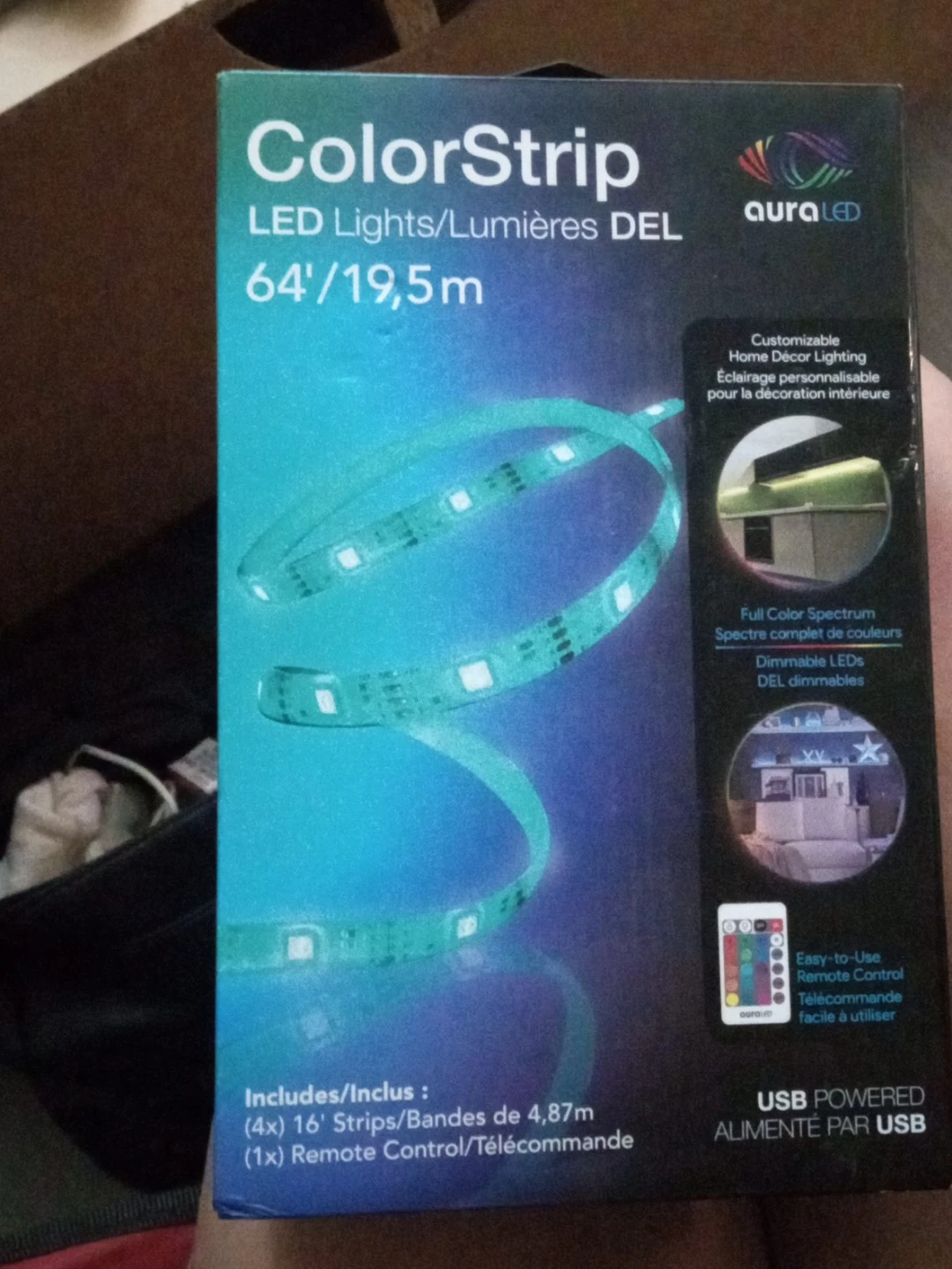AuraLED ColorStrip LED Lights 64'