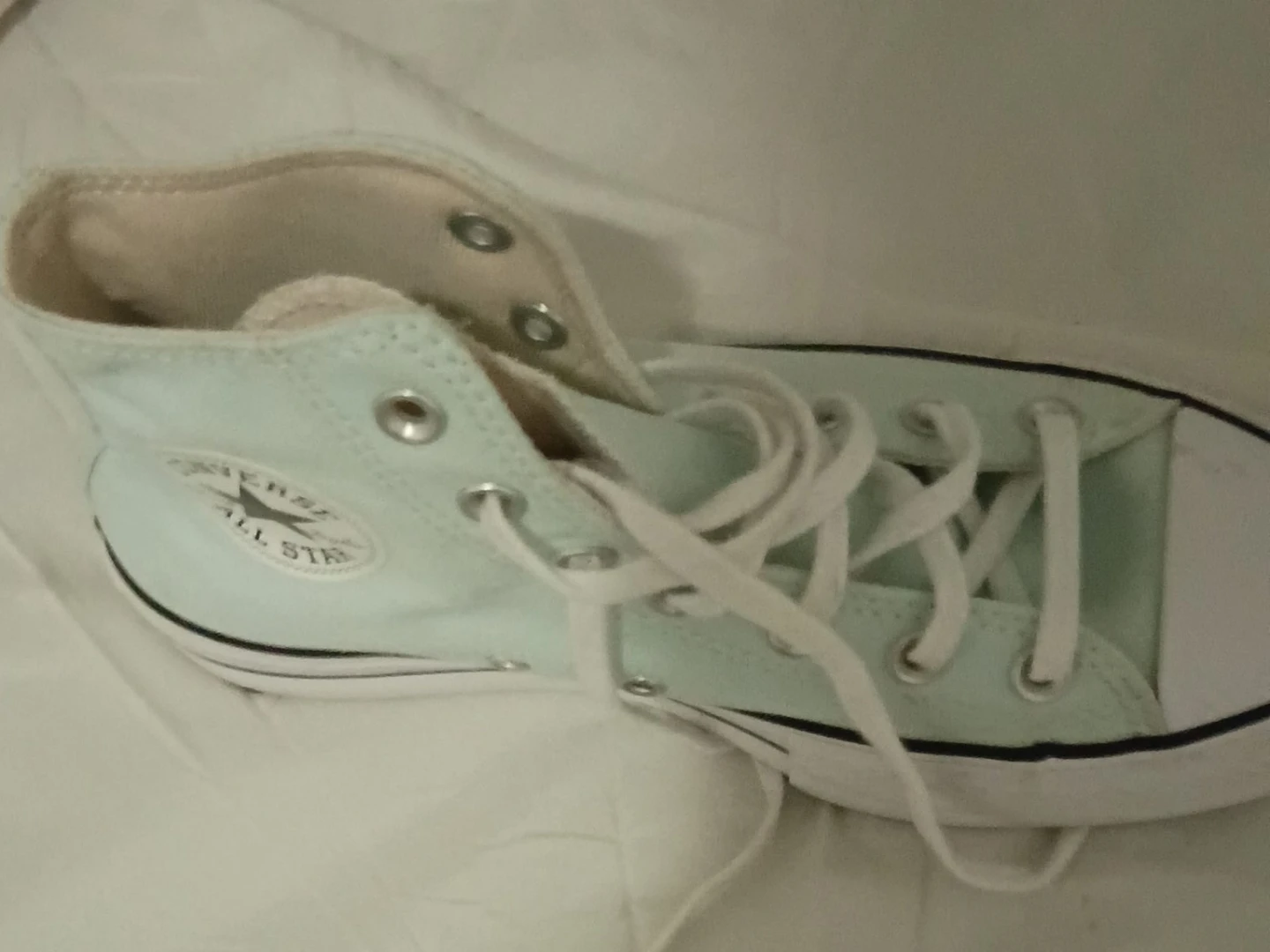 Converse All Star High Top Sneakers - Mint Green